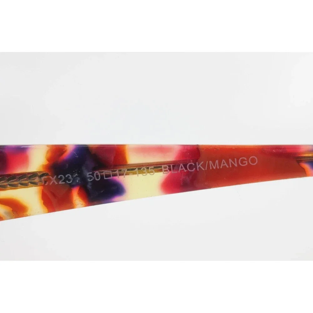 Fashionfabulous! Handmade ZYL Eyeglasses Black Mango Tortoise CX231 50-17-135